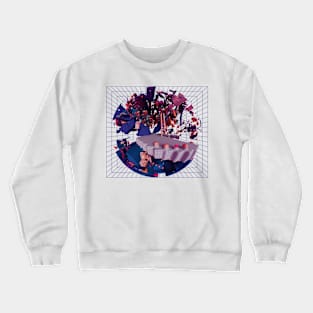 Abstract print Crewneck Sweatshirt